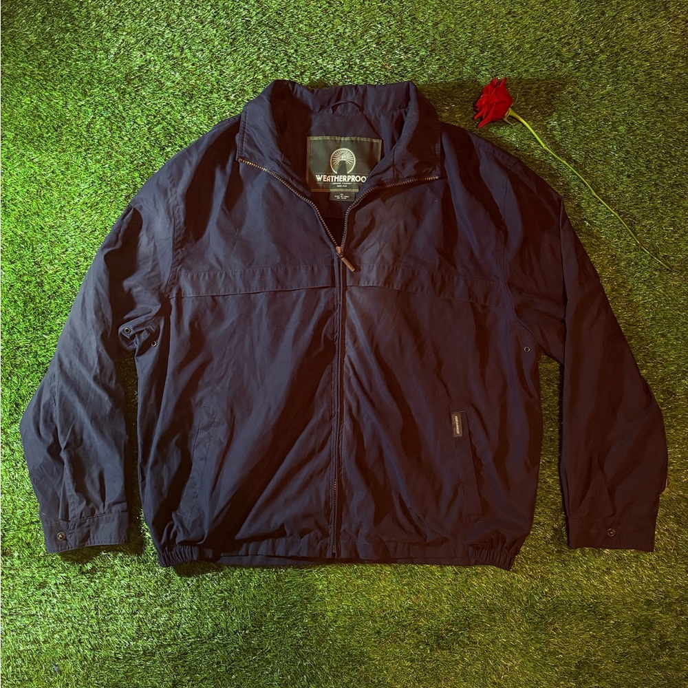 Weatherproof Navy Golf Jacket - image 1